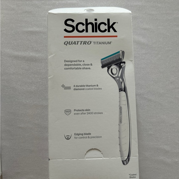 Men’s Schick Hydro & Quattro Razors 2 package bundle New Factory Sealed - Picture 7 of 13